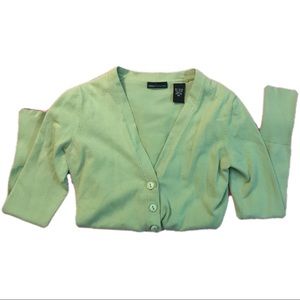 Green Cardigan